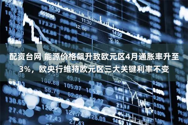 配资台网 能源价格飙升致欧元区4月通胀率升至3%，欧央行维持欧元区三大关键利率不变